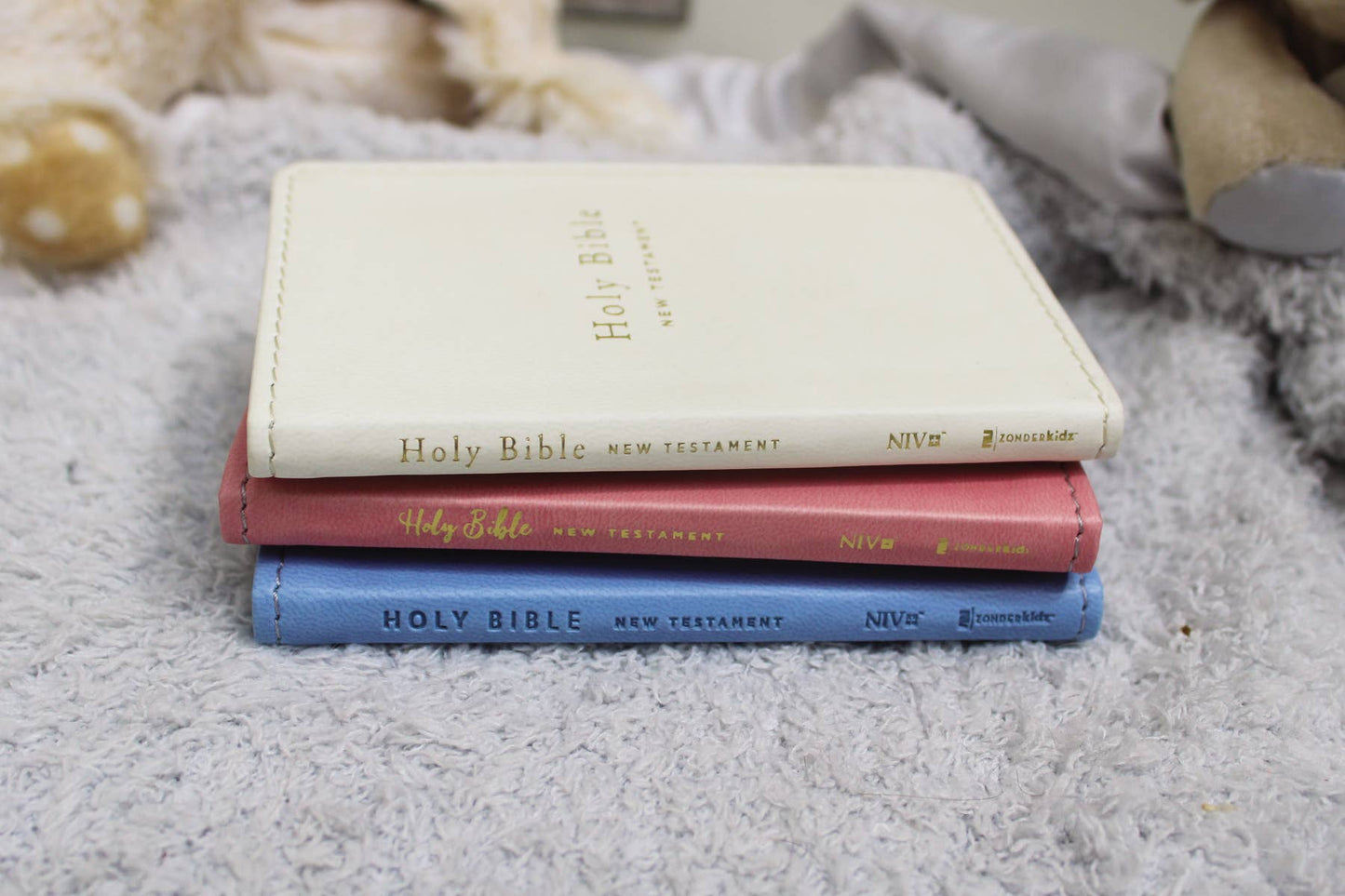 NIV Tiny Testament Bible New Testament Leathersoft Blue