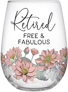 RETIRED FABULOUS WINE GLASS-20 OZ