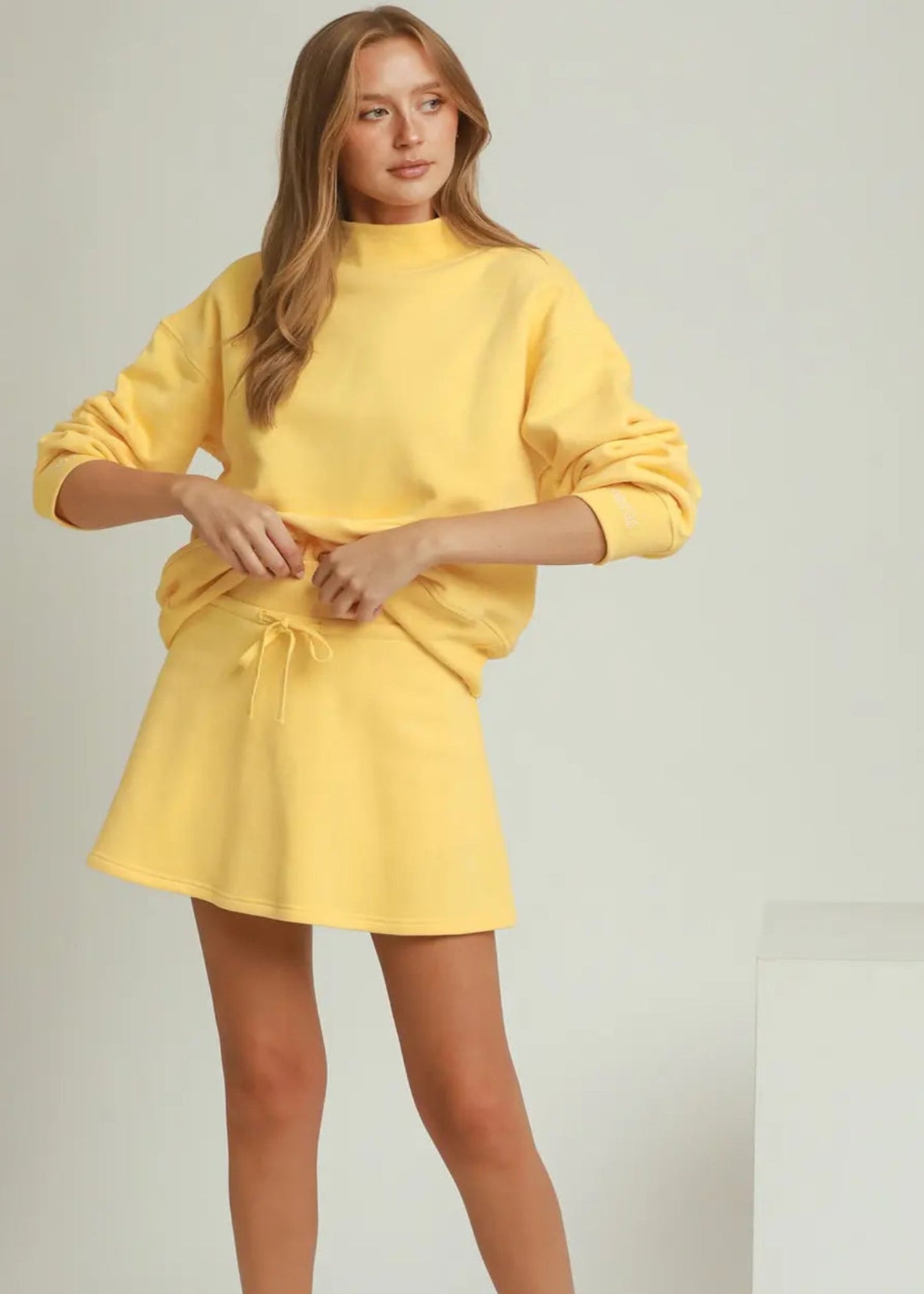 DAISY SKIRT - LEMON