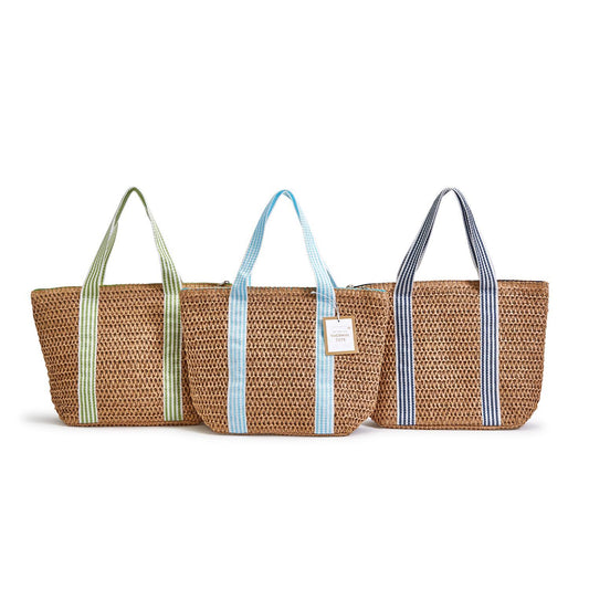 WOVEN THERMAL LUNCH TOTES
