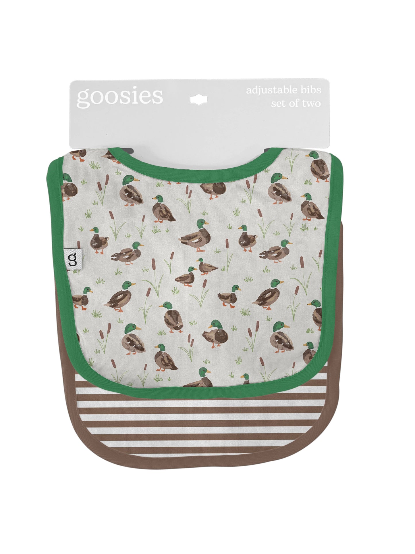 Mallard Drake Ducks- Bib Set