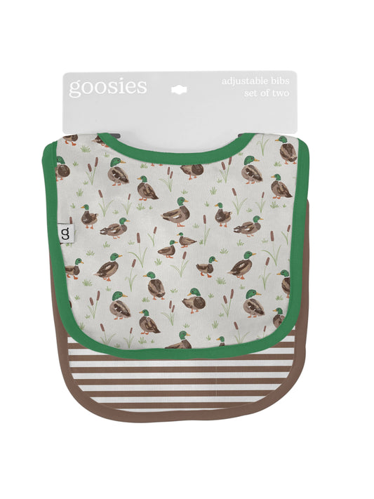 Mallard Drake Ducks- Bib Set