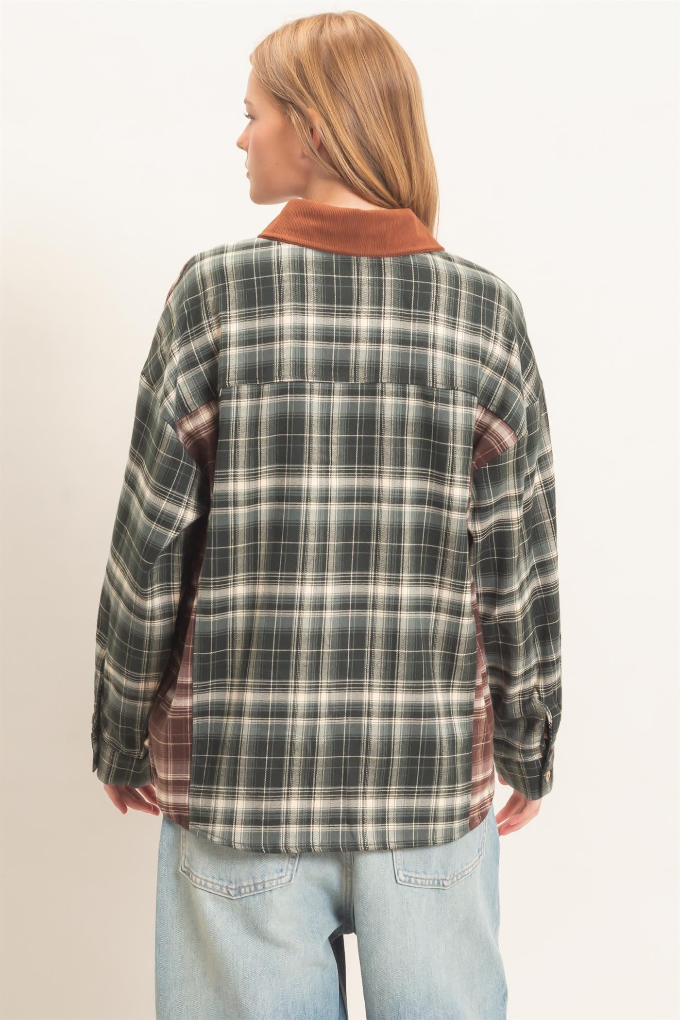 BRIANA FLANNEL - GREEN