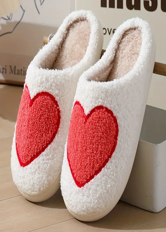 HEART SLIPPERS