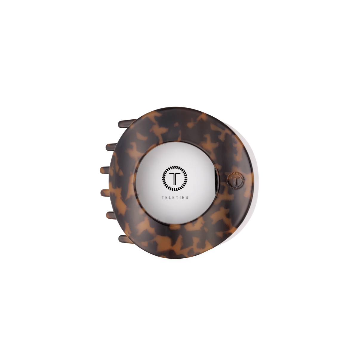Tortoise | Medium | Flat Circle Hair Clip