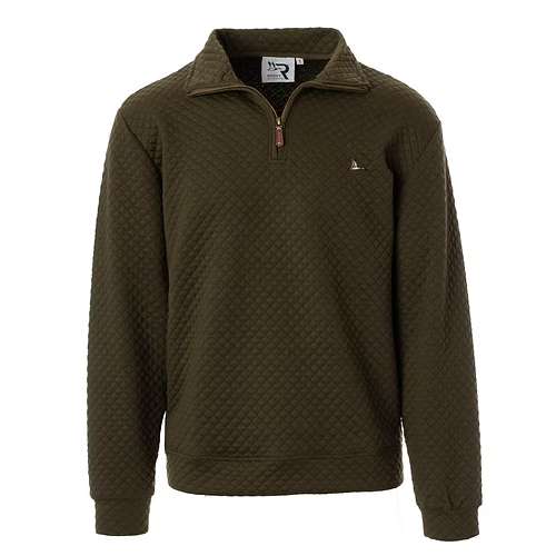 Roost Drake Quarter Zip - Green