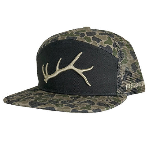 7 PANEL BACKWOODS SHADOW SHED HAT - CAMO