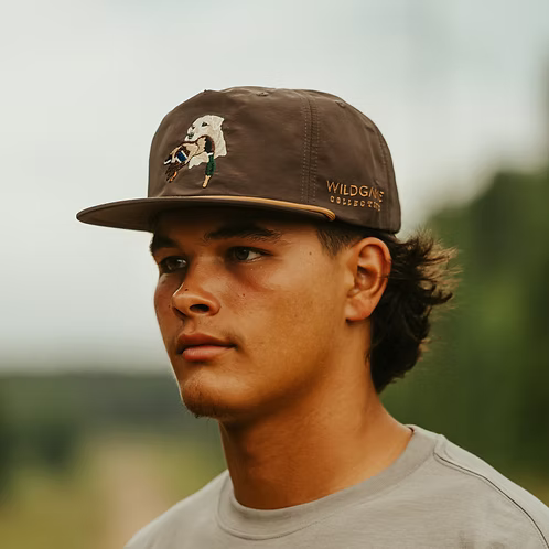 WILDGAME LAB W/DUCK PERFORMANCE ROPE HAT - BROWN