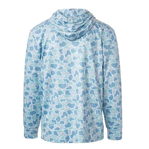 SALTWATER CAMO PERFORMANCE HOODIE - CAMO