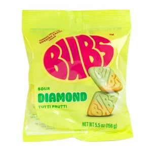BUBS SOUR DIAMOND TUTTI FRUTTI