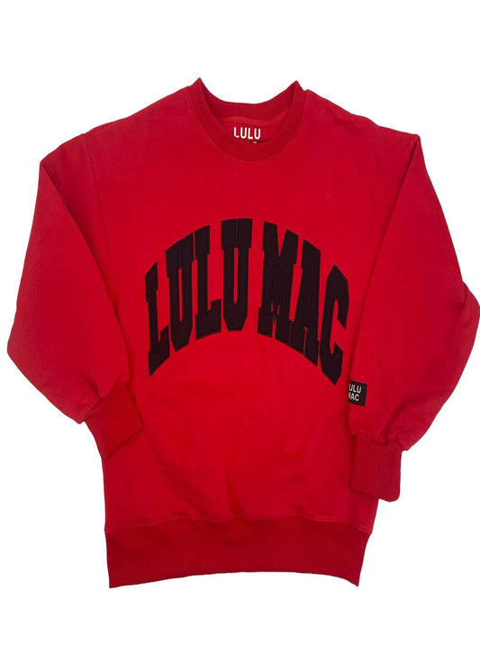 Red/Black - Stitch Sweatshirt