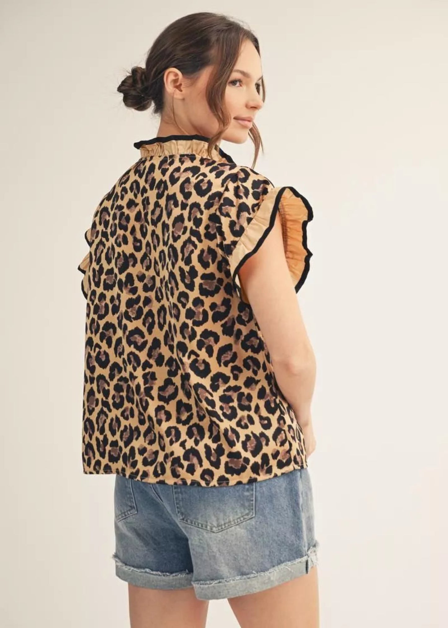 KATIE TOP - TAUPE