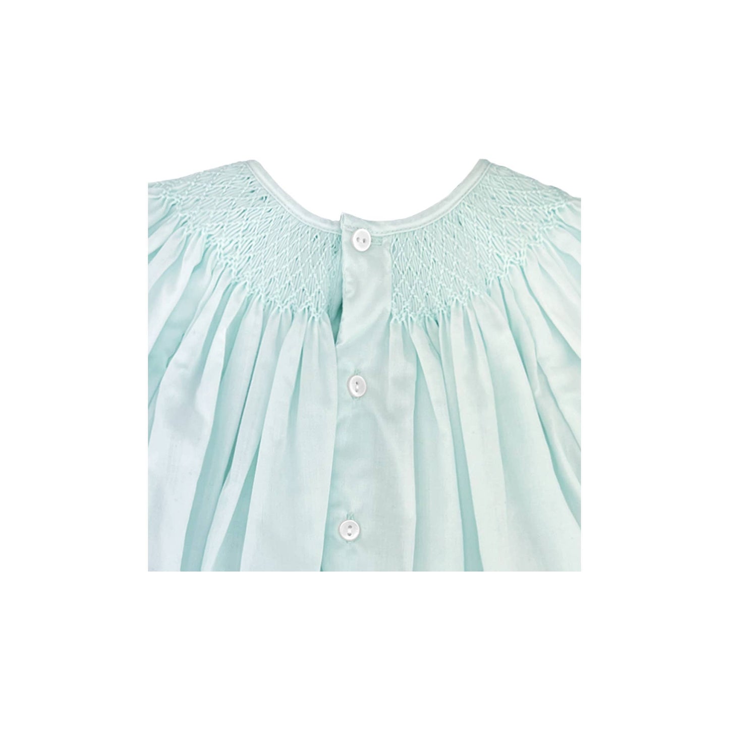 Smocked Daygown with Raglan Embroidery