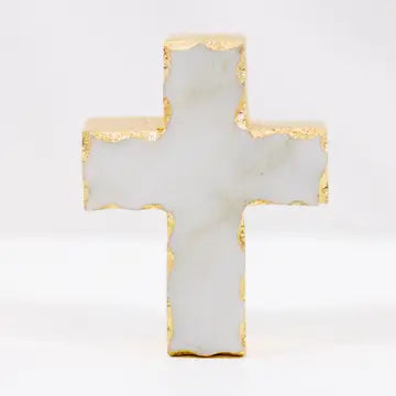 CROSS MARLE WHITE/GOLD