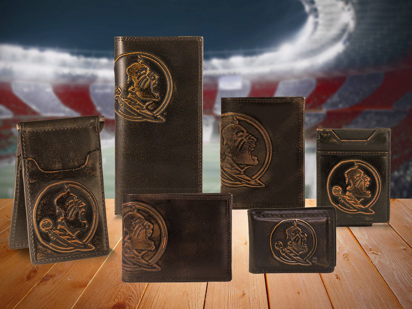 FSU Seminoles Men's Collegiate Leather Belt