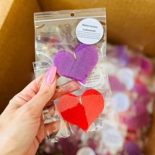 Valentines Mini Heart Car Freshie