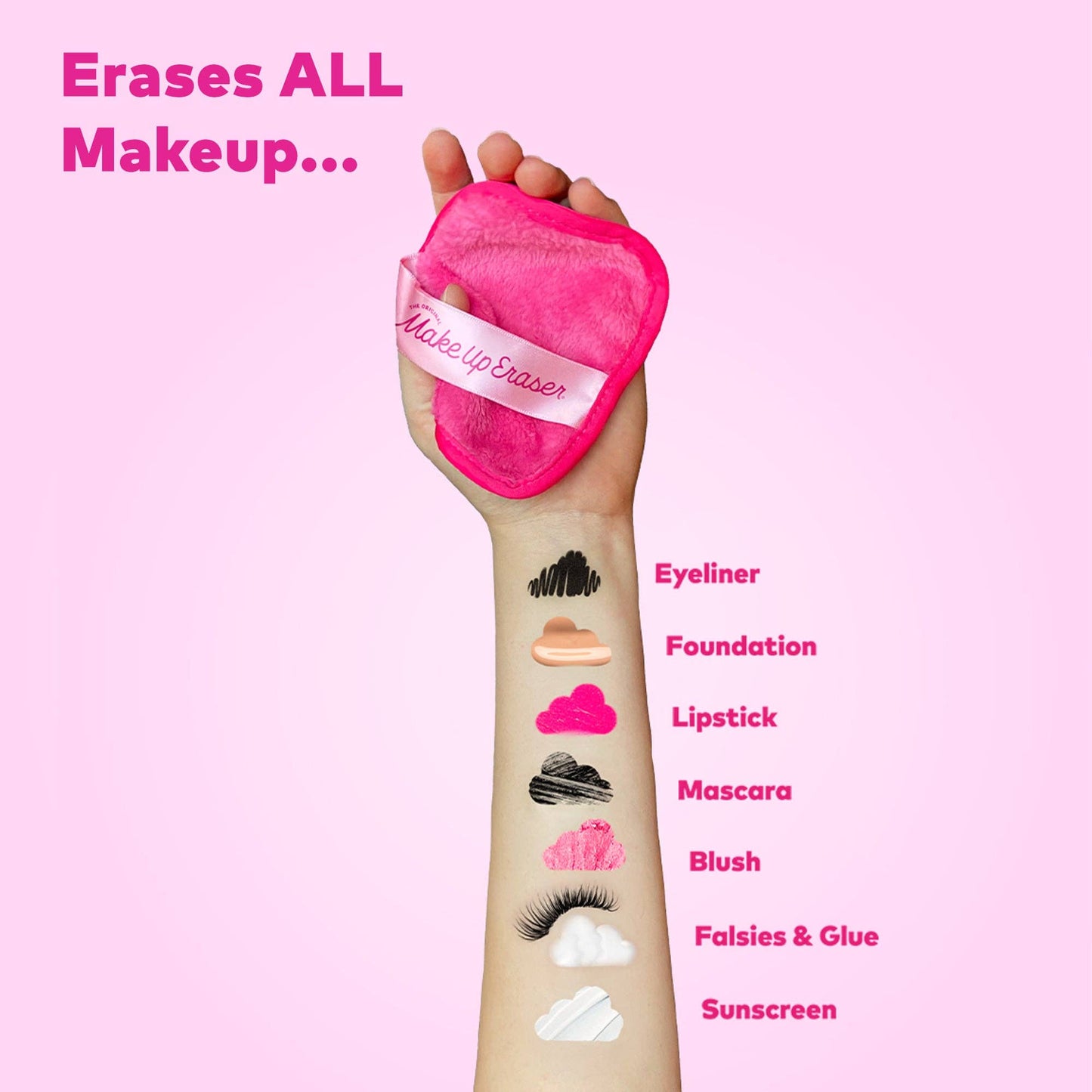 DAILY PINK MAKEUP ERASER