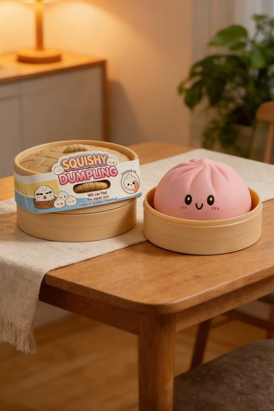 Dumpling Soft Bun Stress Relief Squeeze Toy