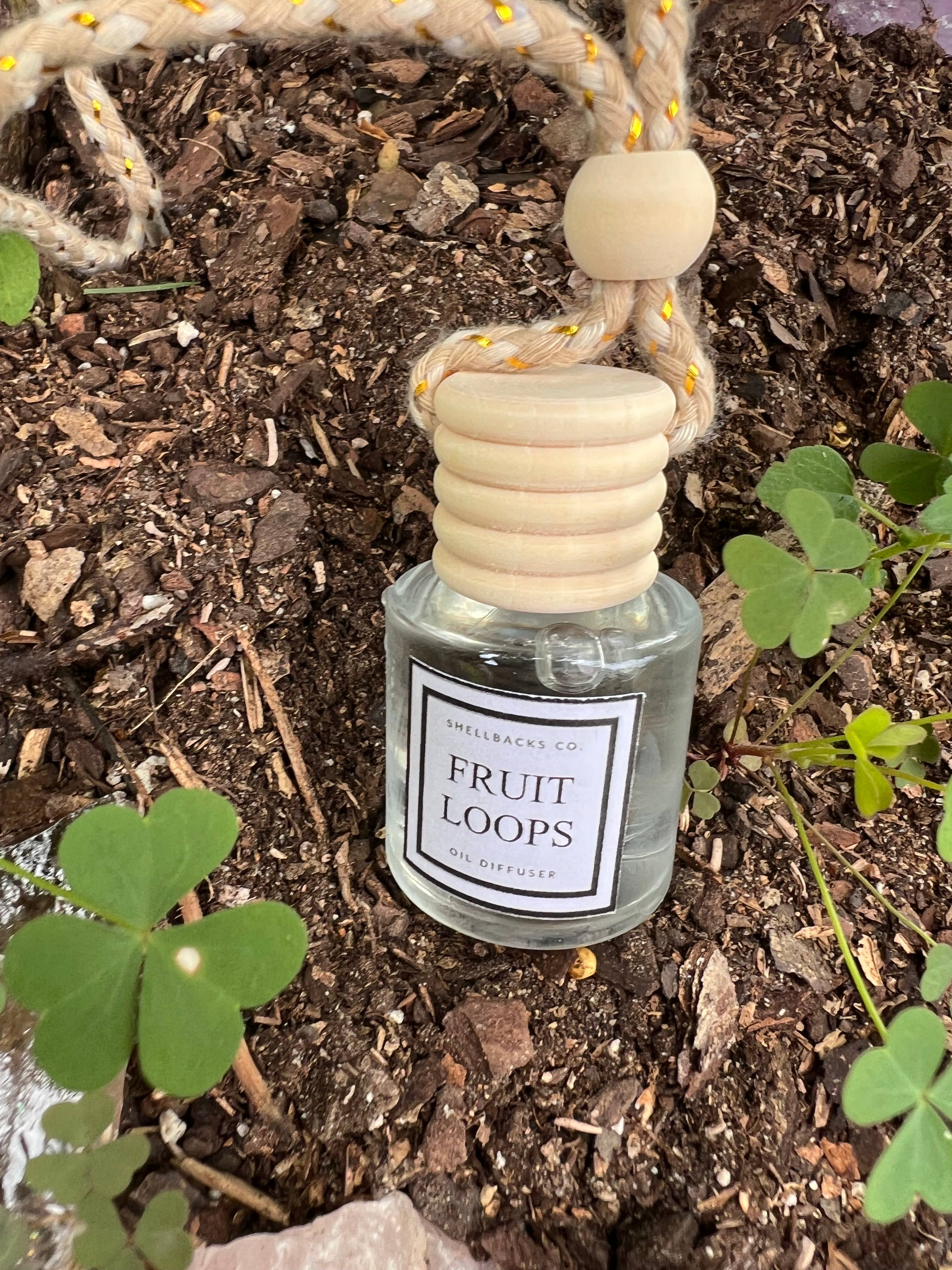 Loop Diffuser Fruit Loops Hanging Car Freshener Diffuser – The Pineapple Post