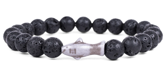 VOYAGE BRACELET-LAVA STONE