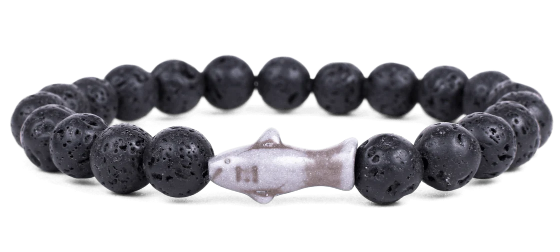 VOYAGE BRACELET-LAVA STONE