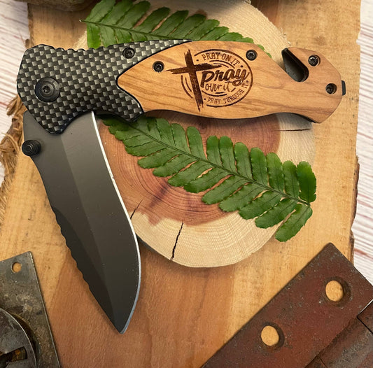 Pray On It Knife