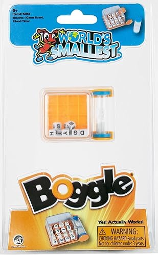 WORLDS SMALLEST BOGGLE