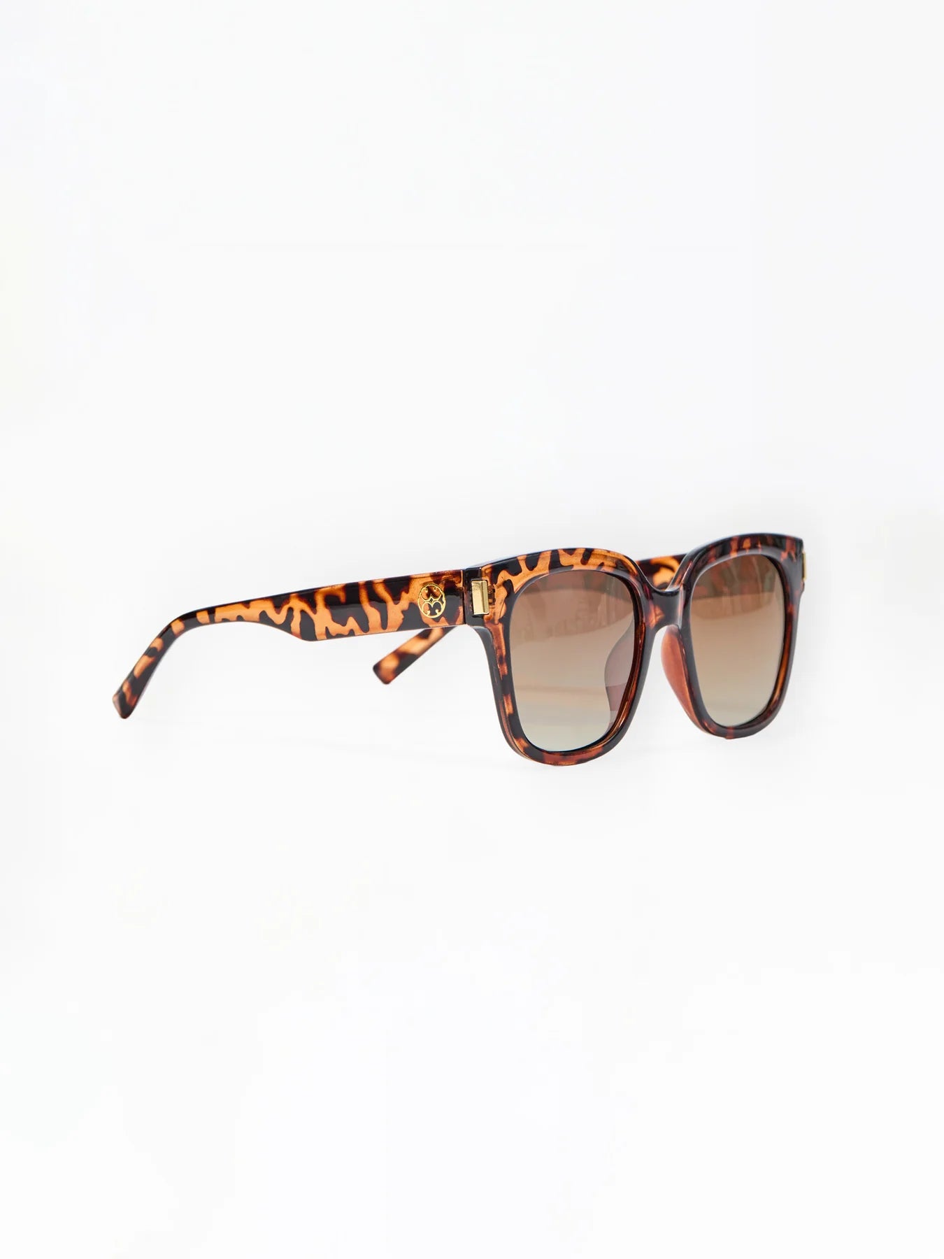 KRISTA SUNGLASSES - BROWN TORTOISE