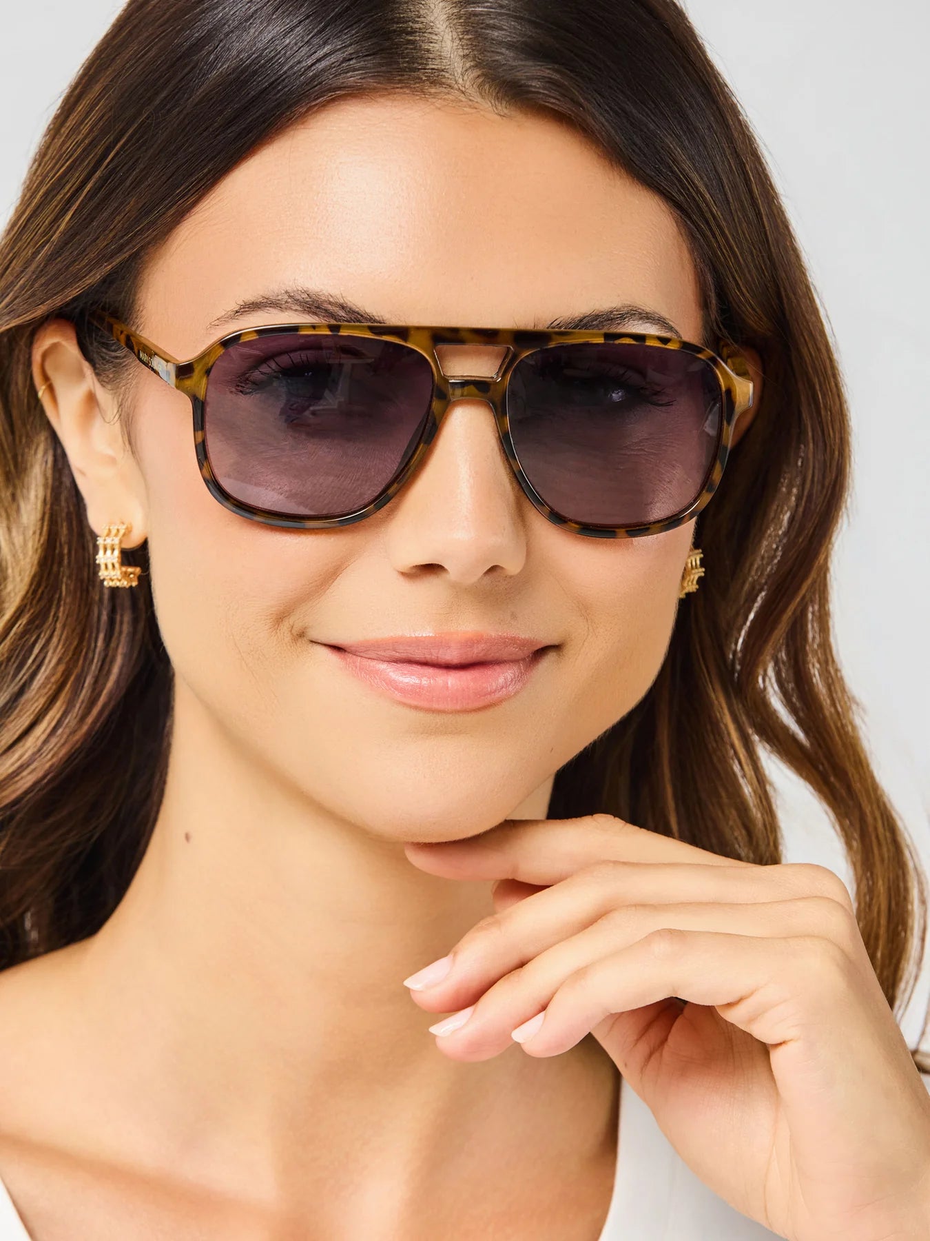 MORGAN SUNGLASSES - BROWN TORTOISE