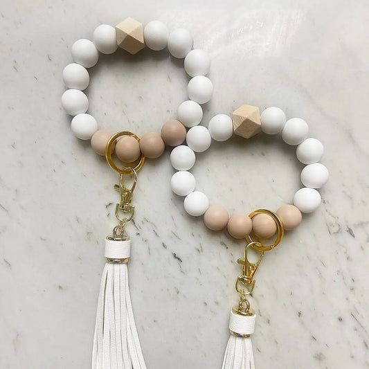 BOHO CHIC WRISTBAND KEYCHAIN