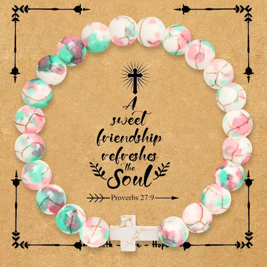 CROSS BRACLET - A SWEET FRIENDSHIP