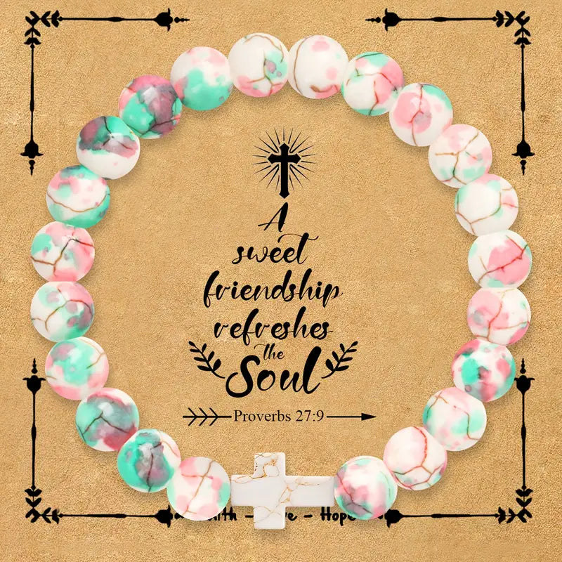 CROSS BRACLET - A SWEET FRIENDSHIP