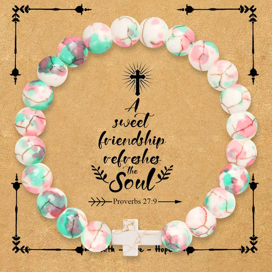 CROSS BRACLET - A SWEET FRIENDSHIP