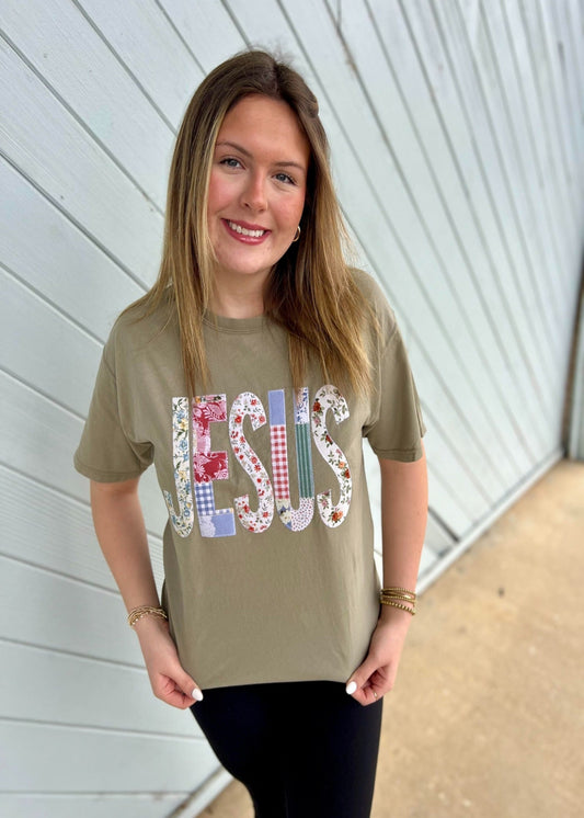 Jesus Pray Christian Faith Short Sleeve T