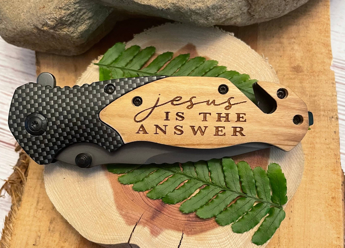 Jesus is the Answer Utility Knife