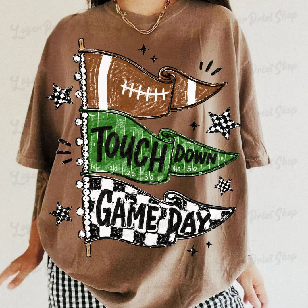 Retro Football Game Day Tee