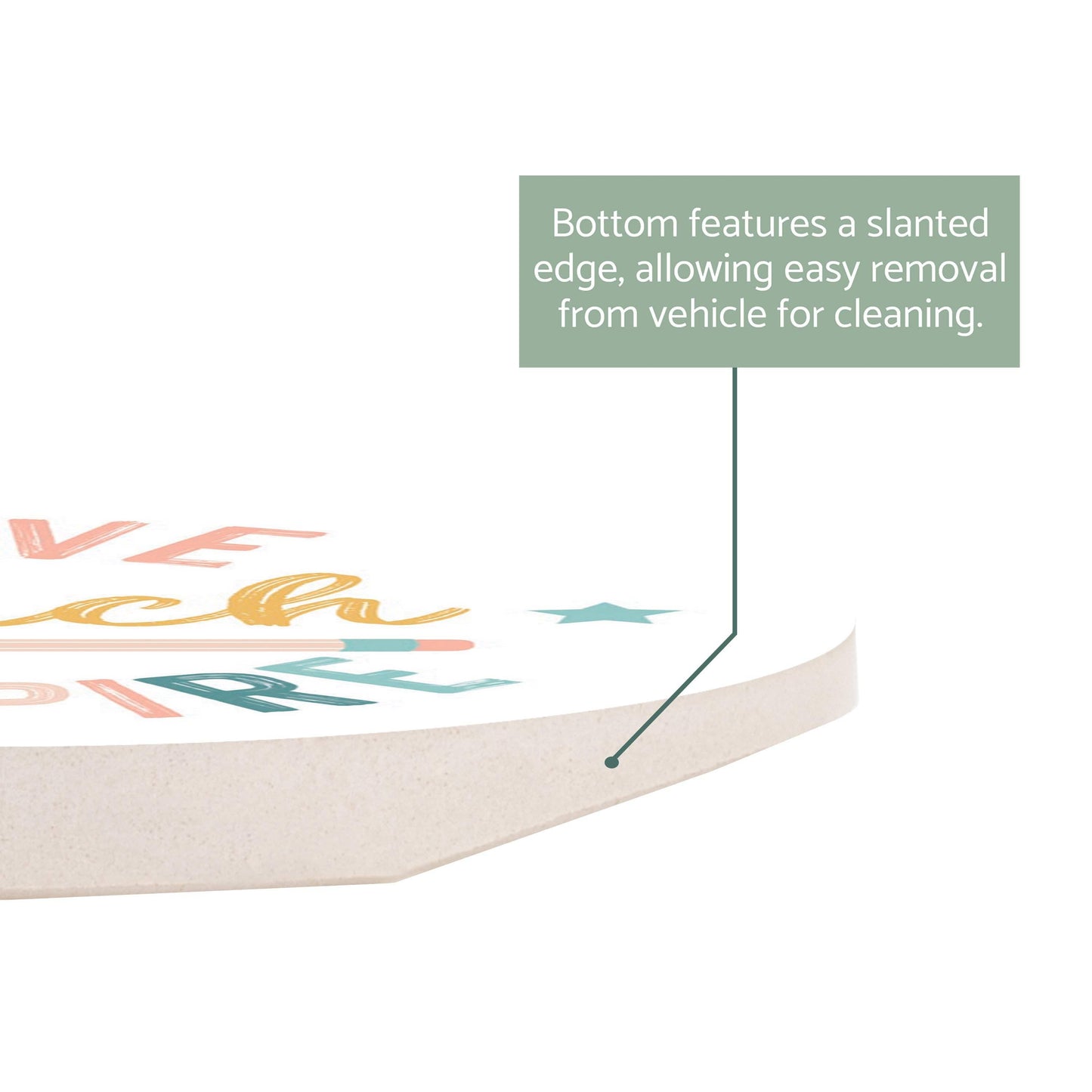 Car Coaster-Love Teach Inspire