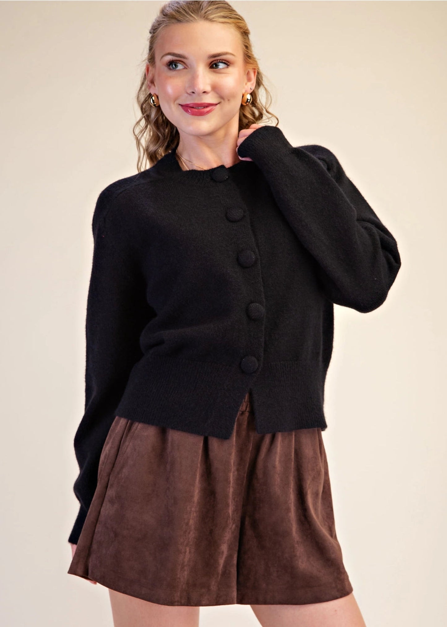 JESSE SWEATER - BLACK