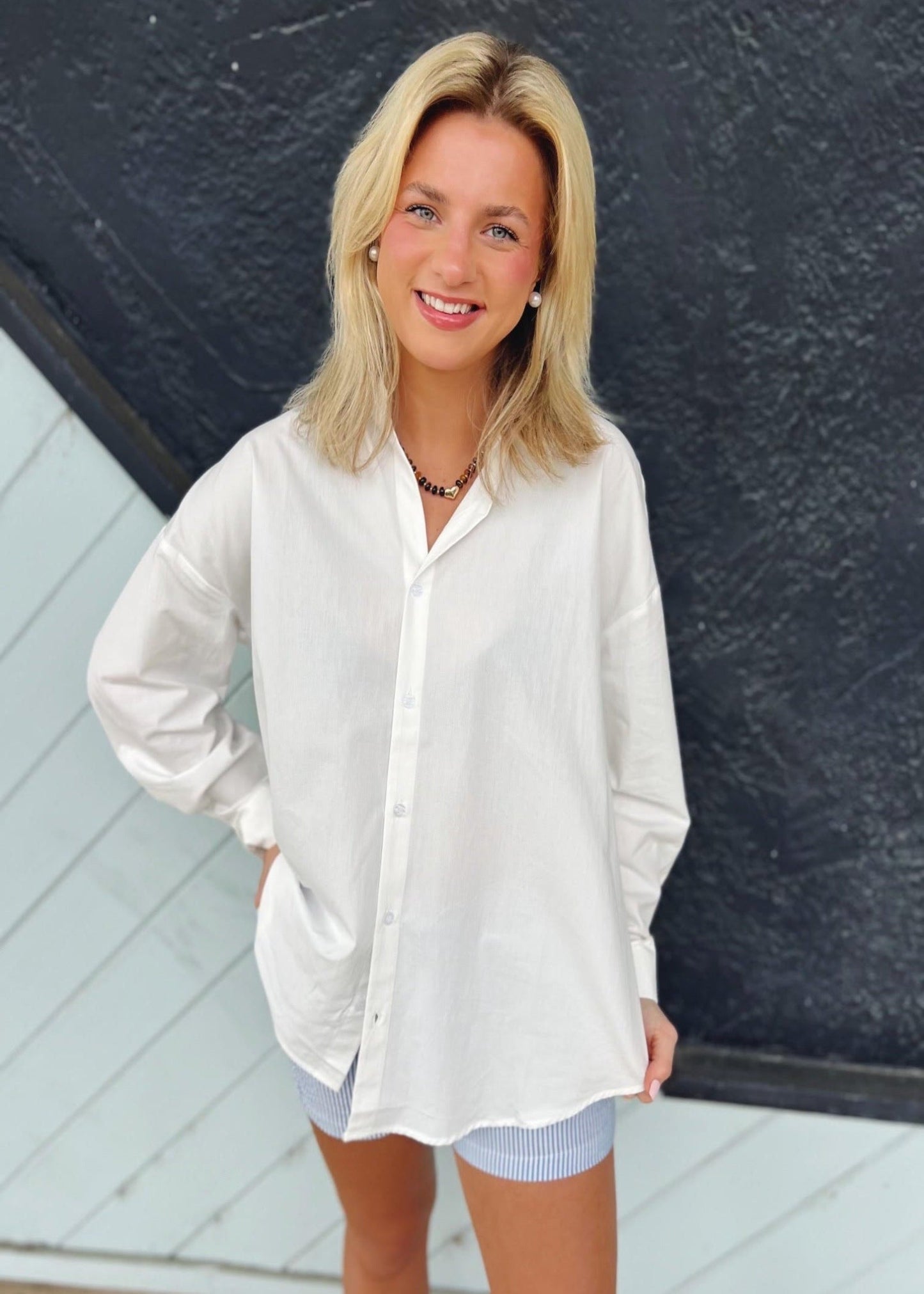 KYLEE TOP - WHITE