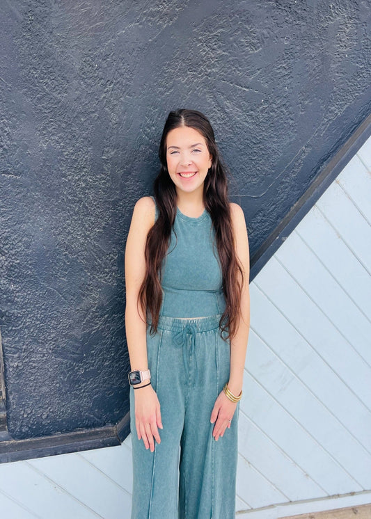 HALEY SET - DARK TEAL