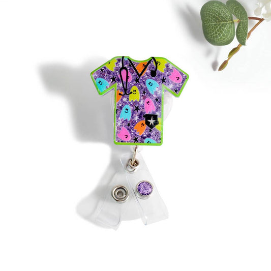 Glitterific Halloween Top Badge Reel