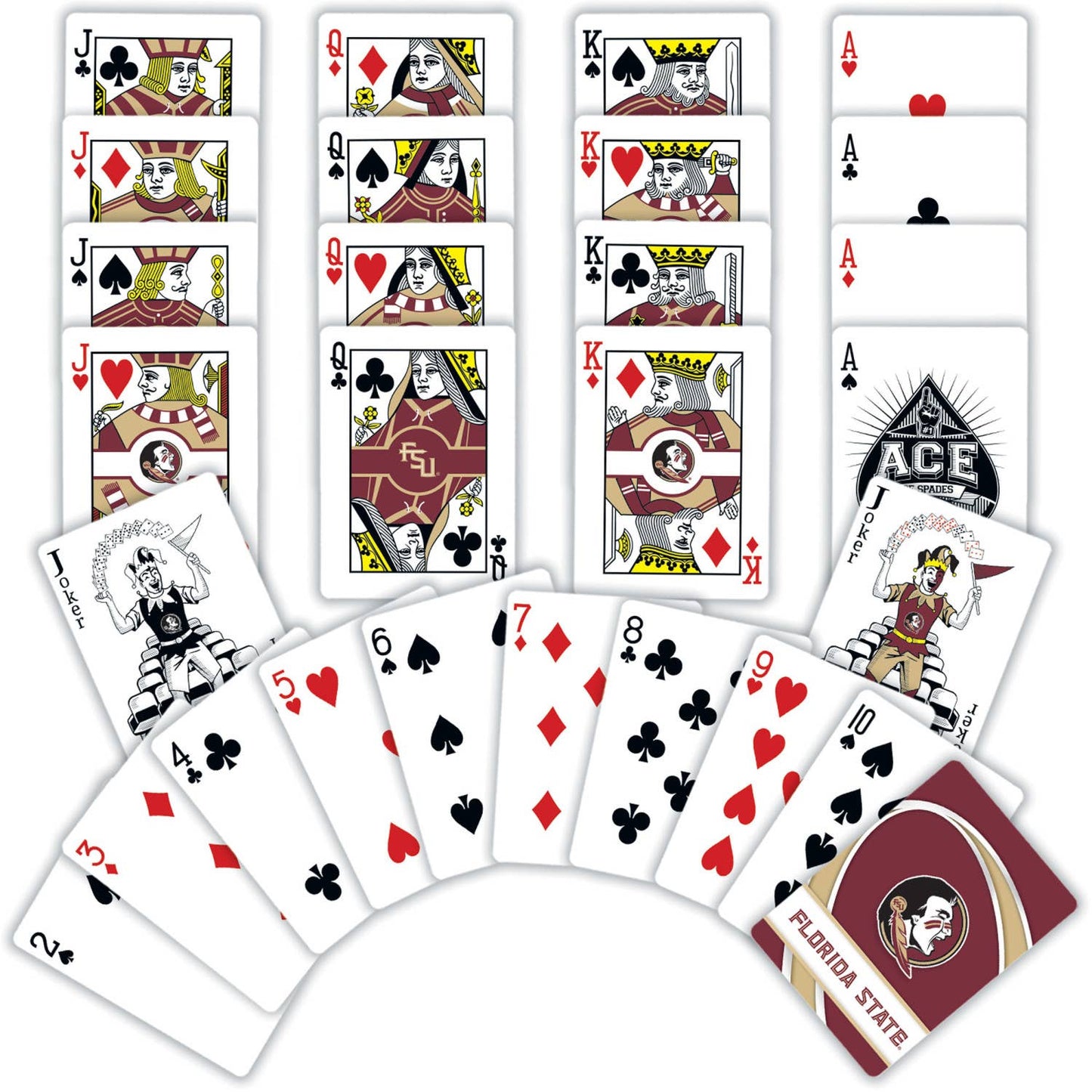 Florida State Seminoles Playing Cards