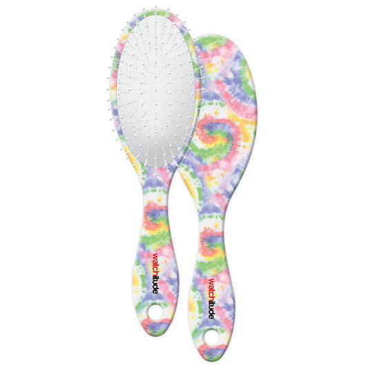 SCENTED HAIR BRUSH-TROPICAL TIE DYE