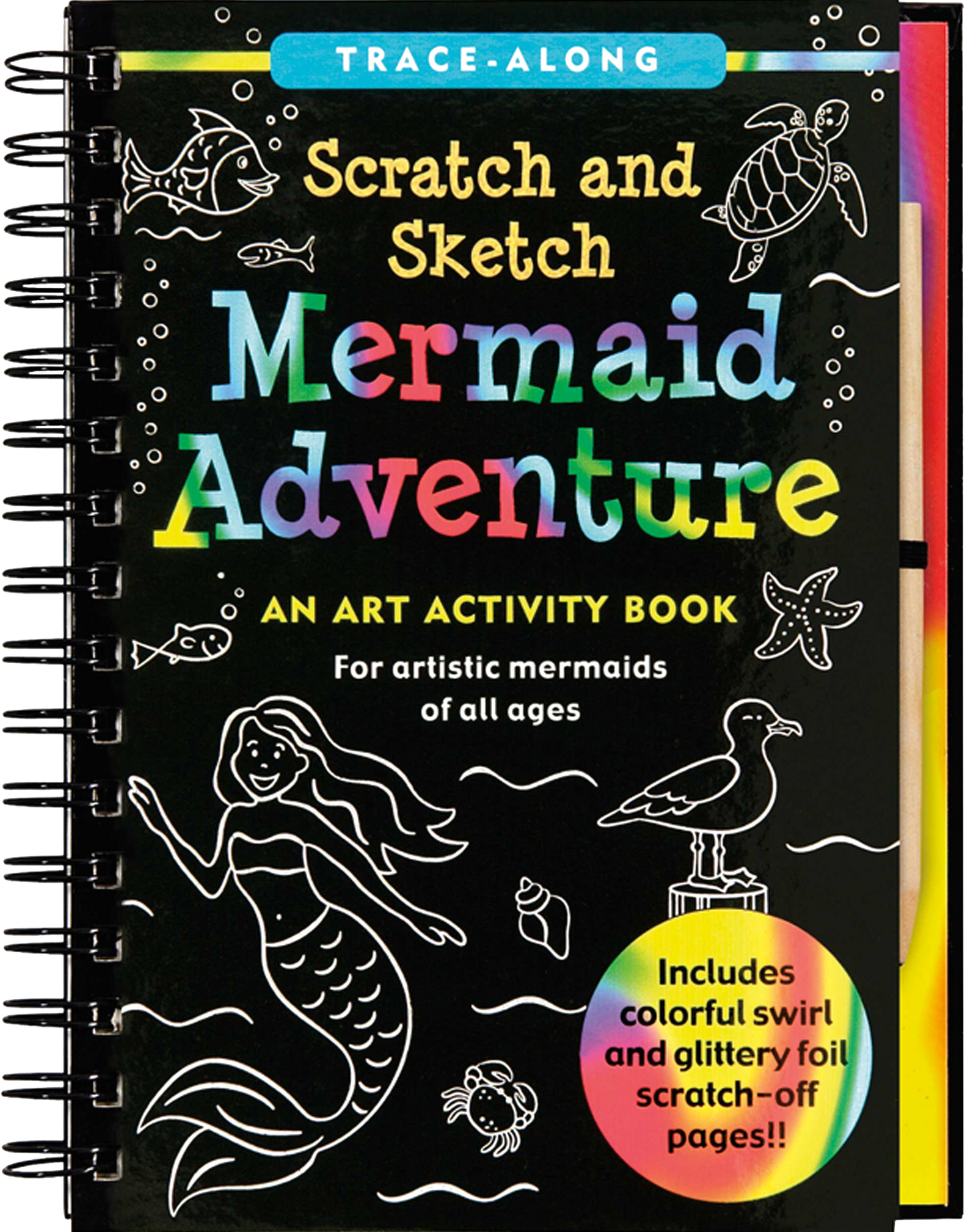 Mermaid Adventure Scratch and Sketch