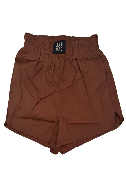 LULU MAC SHORTS - BROWN