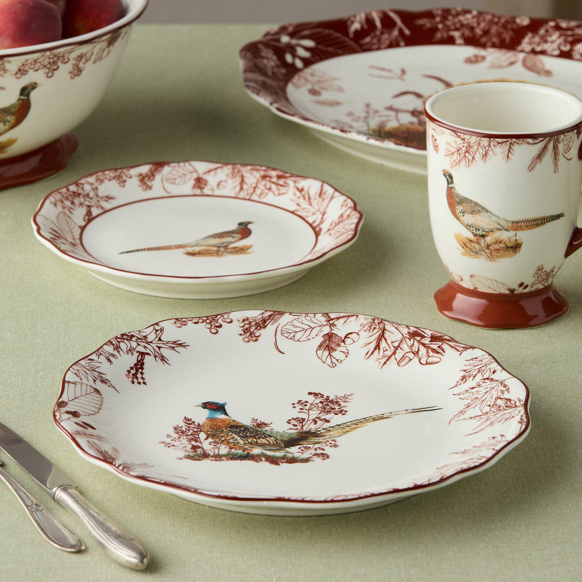 Pheasant Grove Dinner Plate 11"