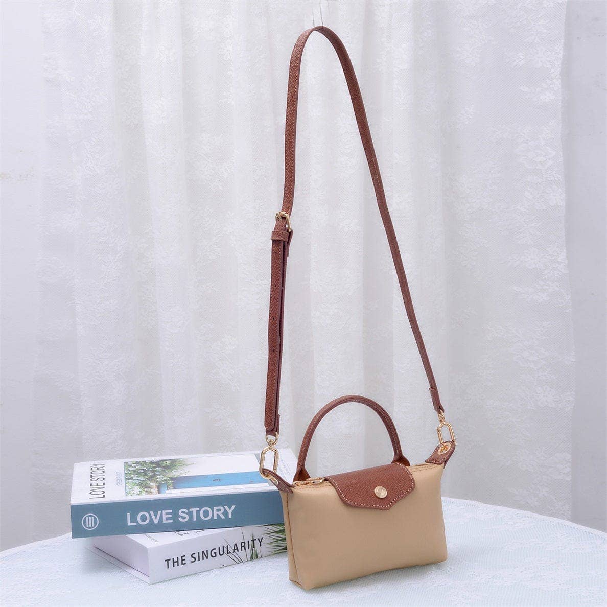 Penny Nylon Mini Crossbody Bag