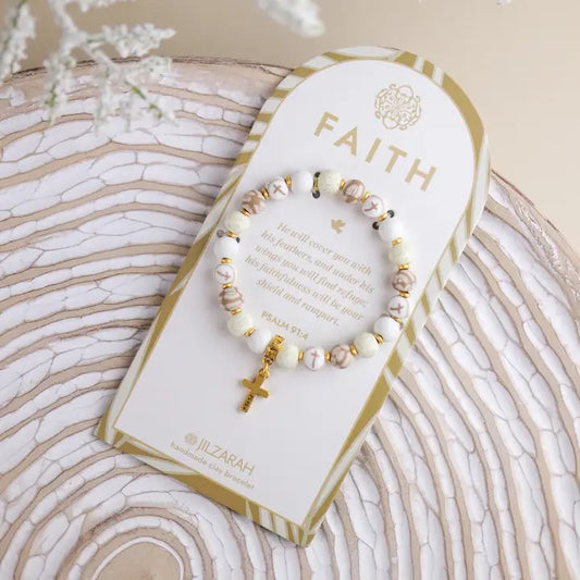 IVORY PALM FAITH BRACELET
