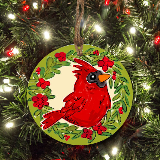 Christmas Cardinal Ornament