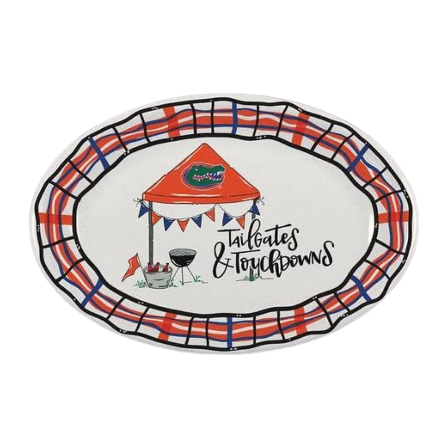 FL 18 X 12 BBQ OVAL